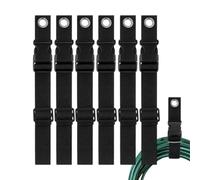 Porte-Rallonge Électrique | Range-Câble Réglable et Enrouleur de Tuyau | Sangles de Rangement et Attaches-Câbles - pour Camion, Bateau, Jardin, Intérieur, Extérieur, Camping-car, Atelier, Maison,