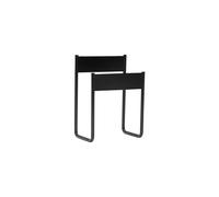 Porte-revue en métal noir, design épuré, pour salon/bureau - Hübsch, Inbetween - 12x19x26 cm