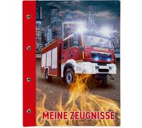 porte-revue itenga A4 avec fermeture à vis motif pompiers