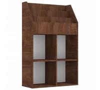 VIDAXL Porte-Revue pour Enfants - Chêne Marron