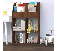 Porte-revue pour Enfants Salon Gris et Chêne Sonoma Bois d’Ingénierie vidaXL