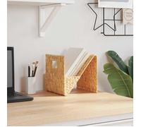vidaXL Porte-revue Jacinthe d'eau 31x31x31 cm Brun