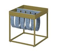 Table d'Appoint Design Porte-Magazine 40cm Vert