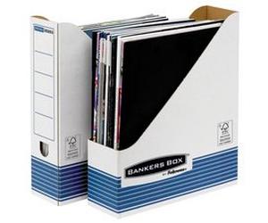Porte-revues BANKERS BOX SYSTEM, bleu