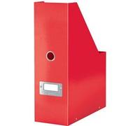 Porte-revues Click & Store, A4, carton, rouge