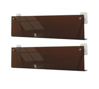 Porte-revues en acrylique - Acrylique 40x15x6cm | Porte-brochures clair Porte-revues | Pas de perçage enregistreur organisateur d'affichage pour salon chambre appartement adolescents adultes livre