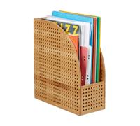 Porte-revues en bambou Trieur de bureau Support à documents léger 1 kg A4