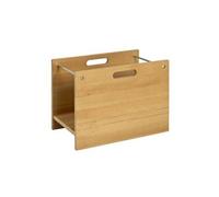 Porte revues en hetre massif coloris hetre - Dim : L40 x P25 x H30 cm - -