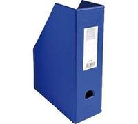 Porte-revues PP - Dos 100mm - livrés à plat - 23x31cm - Bleu foncé