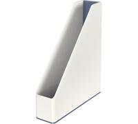 Porte-revues Leitz 5362 WOW Duo Color, A4, 4 pièces, couleur:blanc/gris