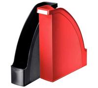 Leitz Porte-revue Plus A4 en polystyrène Rouge translucide