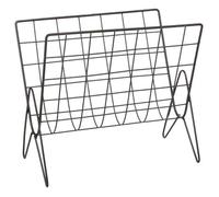 Atmosphera – Porte-revues Life – Métal – 35,5×31,5 cm – Noir