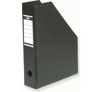 Porte-revues MyColour Jumbo A4 PVC 7cm noir paquet de 5