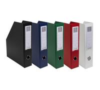 Porte-revues PP - Dos 70mm - livrés à plat - 23x31cm - Vert foncé