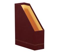 Porte-revues simili cuir italien Rhodia Rhodiarama Marron 10x25x31 cm