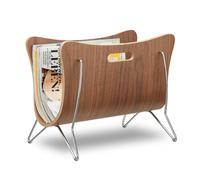 Porte-revues support à magazines léger porte-revues en bois porte-revues rétro