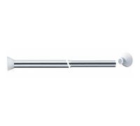 Porte rideaux droit alu - D20 mm - extensible 120 à 220 cm PELLET ASC