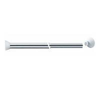Porte rideaux droit alu - D20 mm - extensible 75 à 125 cm PELLET ASC