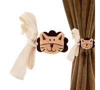 Porte-rideaux - Figurines D'animaux Mignons Pour Accessoires Pour La Maison | Cordes Décoratives En Peluche De Conception De Dessin Animé | Pour Le Salon De La Chambre Et Les Fenêtres, Assemblage Faci