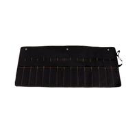 Porte-rouleau à outils, sac en toile, type 15 | Sac de transport avec poches d'organisation d'outils pour fraises, marteaux, fers creux, clés de charpentier