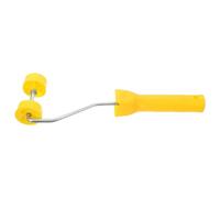 Porte-rouleau à Peinture Jaune en Plastique, Réglable, Léger | Assemblage et Démontage Faciles, Rangement Compact, Transport Pratique, pour Peinture de Grandes Surfaces à Maison