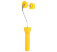 Porte Rouleau à Peinture Réglable pour Plafonds et Grandes Surfaces | Plastique Jaune, Poignée Robuste et Légère, Rangement Facile, Transport Pratique, Usage Domestique