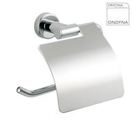Porte rouleau couvert GRAND HOTEL Chrome - CRISTINA ONDYNA - TE23651