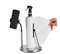 Porte-Rouleau de Cuisine avec Vaporisateur et Support de téléphone