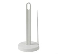 Porte-rouleau de cuisine sur pied avec ventouses, distributeur de serviettes en papier ABS pour rouleaux de 4,5 cm, support de table antidérapant avec large poignée pour un transport et un retrait