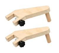 Porte-Rouleau de Papier Boucher 2 Chevalets sur Table en Bois