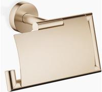 Porte-rouleau de papier Dornbracht avec couvercle, 150mm, 83510979-46, Couleur: Champagne brossé