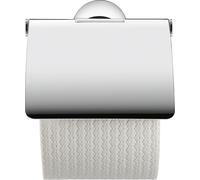 Porte-rouleau de papier Duravit Starck T, avec couvercle, 0099401000, Couleur: chrome