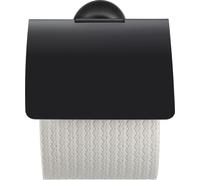 Duravit Porte-papier toilette Starck T 0099404600 avec couvercle noir mat