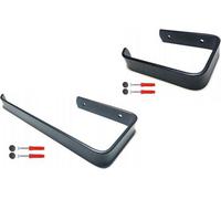 Porte-rouleau de papier essuie-tout et porte-papier hygiénique en acier inoxydable à fixer à la perceuse - 28 cm et 145 cm - style LOFT - kit de montage inclus