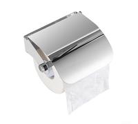 Porte-rouleau de papier toilette avec finition brillante, fixation murale, convient pour salle de bain ou salle de bains