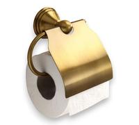 Porte-rouleau de papier toilette de salle de bains en laiton bruni, à fixer au mur, gamme Bronze