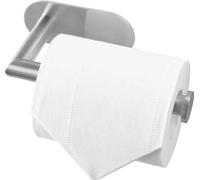 Porte-rouleau de papier toilette en nickel argenté brossé, sans perçage ; porte-rouleau de papier toilette en acier inoxydable SUS304 pour la cuisine et la salle de bains