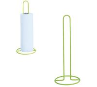 Porte rouleau essuie-tout - MSV - Vert - Ø 12,5 cm - Dérouleur ménager - 31,5 cm de hauteur