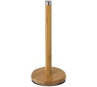 Porte rouleau essuie-tout, porte- rouleau de cuisine en bambou poli, support en bambou pour placer le rouleau de papier absorbant - Diamètre 14 x Hauteur 32 cm -JUANIO- Autre G