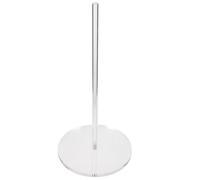 Porte-Rouleau Rond Transparent de Papier Essuie-Tout en Acrylique