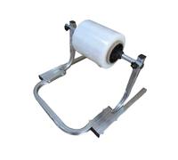 Porte-rouleau tout métal ultra-résistant, Distributeur de film à bulles, largeur réglable, support PE, clips et plaque, 50 kg, plusieurs tailles