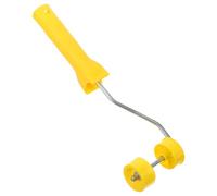 Porte-rouleaux de Peinture Réglable en Plastique, Poignée Jaune Robuste | Assemblage Rapide, Démontage Simple, Rangement et Transport Pratiques, pour Peinture Intérieure et Plafonds