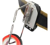 Porte-ruban isolant organisateur avec dégagement rapide pour travaux lourds | Porte-mètre-ruban métrique, électriciens, construction, menuiserie, vie, porte-embout