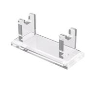 Porte-Salle de Bain | Support Horizontal pour Barbe,Base Antiscaptique Organisateur Espace Acrylique pour Vanity Salle De Bains Compteur Barbe Toilettes, Transparent, riferimento Alla