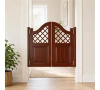 Porte Saloon, Portes Battantes De Saloon Vintage, Porte Western Bois | Quincaillerie Métal Et Loquet, Finition Vintage Pour Entrée, Bar, Café Ou Passage Intérieur(Brown2,30"/76cm)