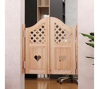 Porte Saloon Portes Battantes de Saloon Vintage Portes de Café, Porte Western à Loquet en bois Non Peint pour Porche Intérieur, Portes de Salon de Café Robustes avec Charnières en Métal ( Size : W75xH