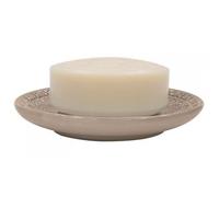 Porte savon - Céramique - Beige - Relief SPIRELLA