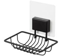 Porte-savon - COMPACTOR - Noir Magic - Auto-adhésif, 11,5x9,5x1 cm