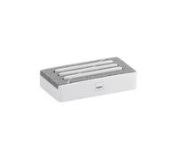 PORTE SAVON CUBE BLANC PIERRE KELA - 23691