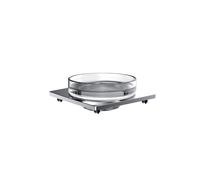 Porte-savon de liaison emco pour rampe, verre cristal clair, chromé, 183000102